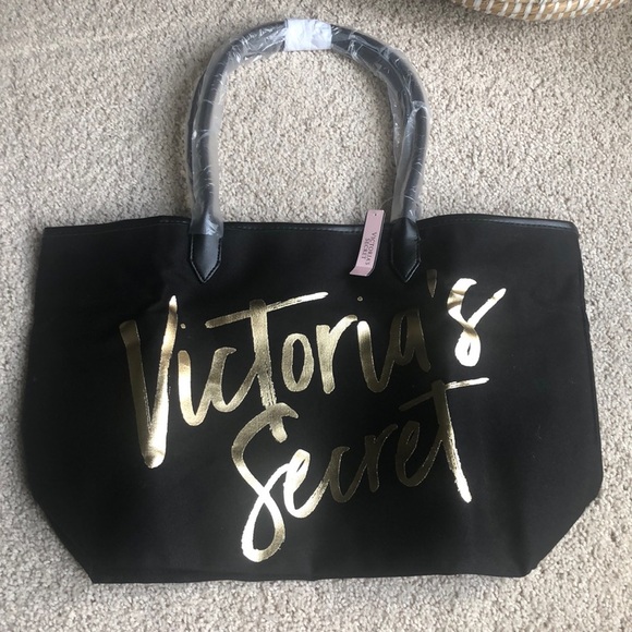 VICTORIA’S SECRET CANVAS TOTE BAG - Picture 1 of 2